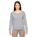 Econscious Ladies' 7 Oz. Organic/Recycled Heathered Fleece Raglan Pullover